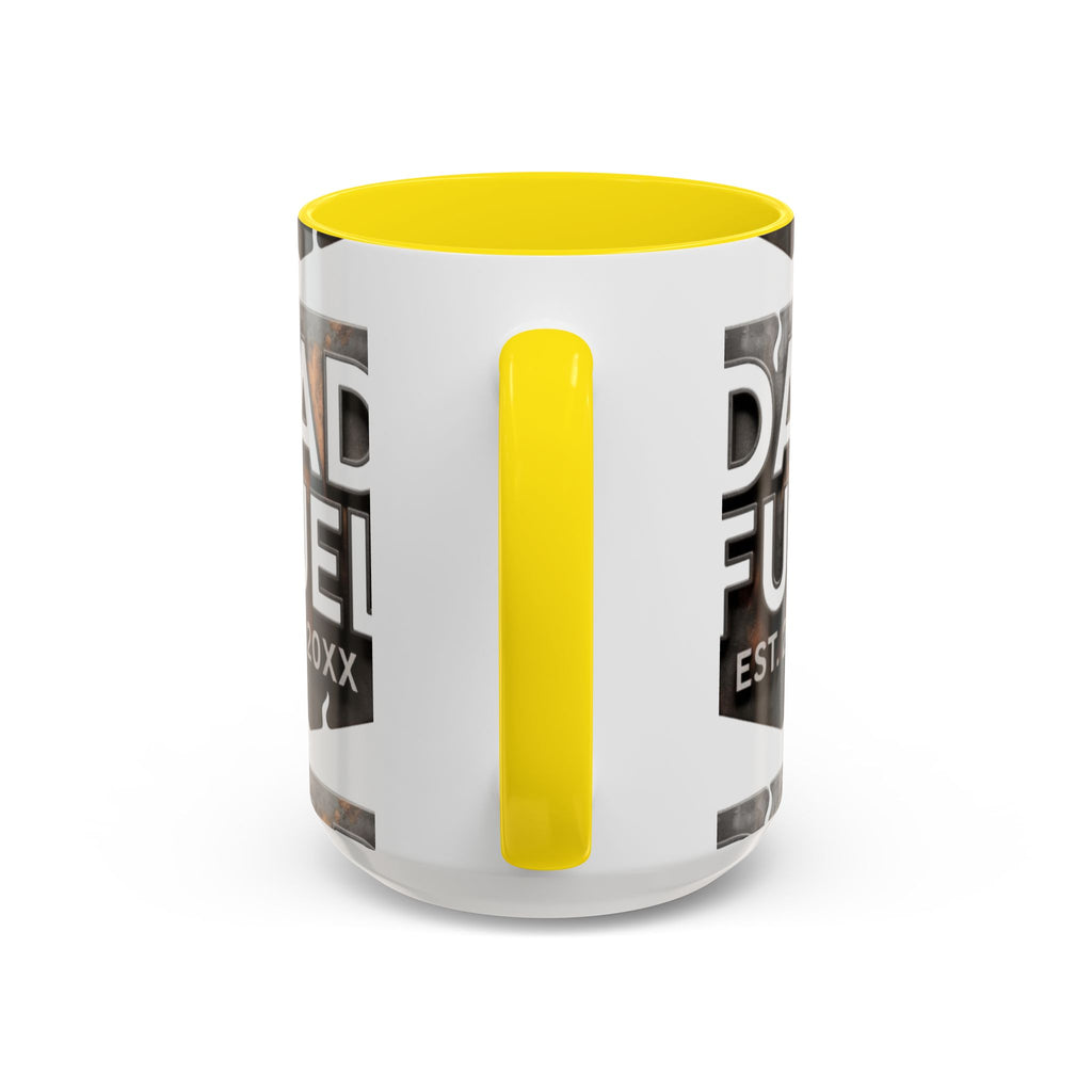 Dad Fuel™ Coffee Mug — "Dad Fuel™" Accent Mug for Morning Restarts (11/15 oz)