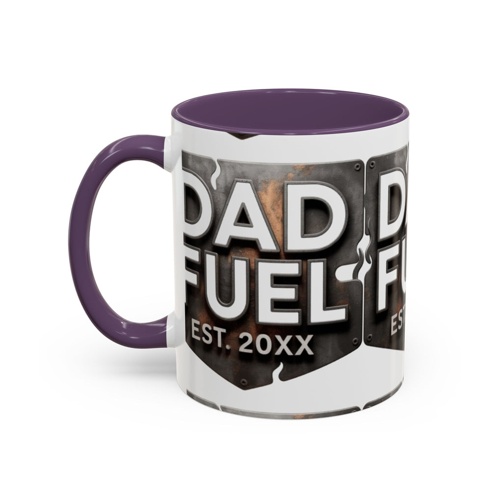 Dad Fuel™ Coffee Mug — "Dad Fuel™" Accent Mug for Morning Restarts (11/15 oz)
