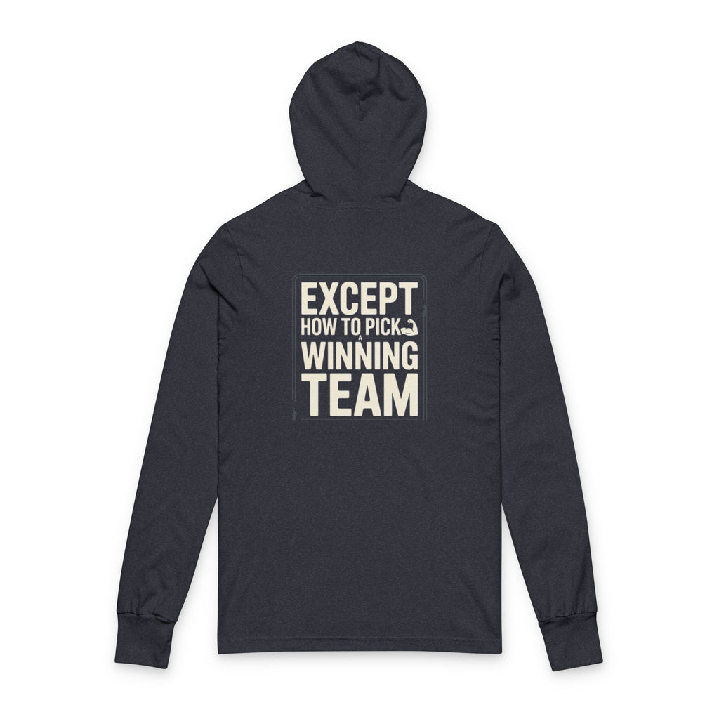 Unisex Hooded Tee - Funny Father-Son Rivalry Design