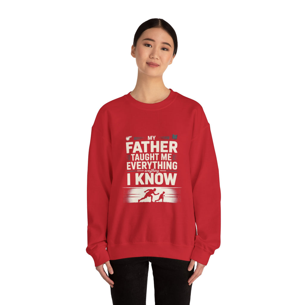 Crewneck Sweatshirt Dad Son Team Rivalry Gift