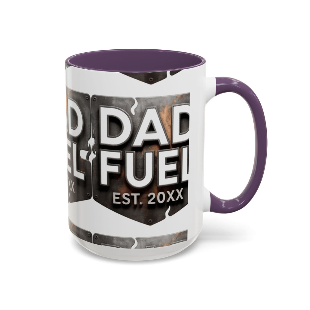 Dad Fuel™ Coffee Mug — "Dad Fuel™" Accent Mug for Morning Restarts (11/15 oz)