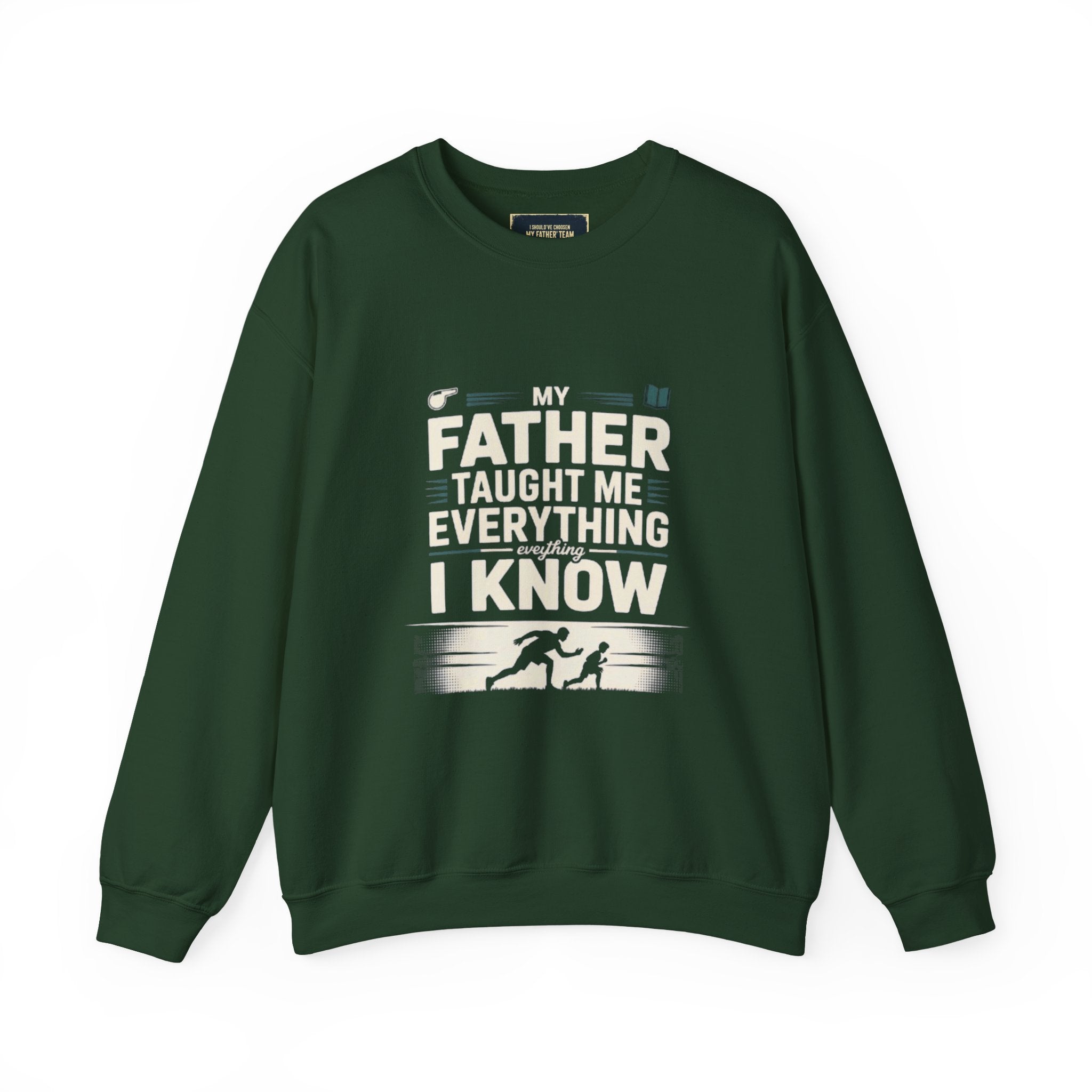 Crewneck Sweatshirt Dad Son Team Rivalry Gift
