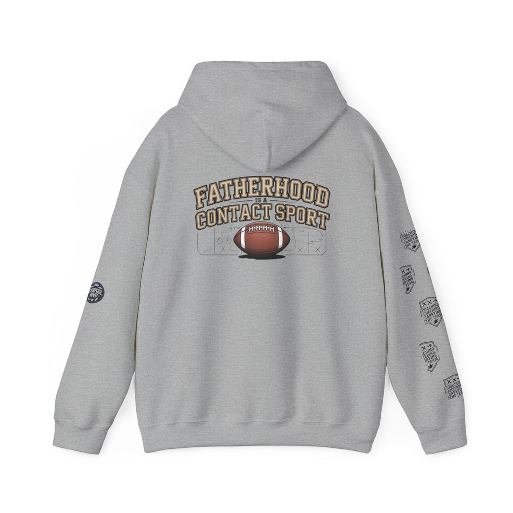 Bleacher Royalty Crown Insignia - Varsity Charm  -  Hooded Sweatshirt