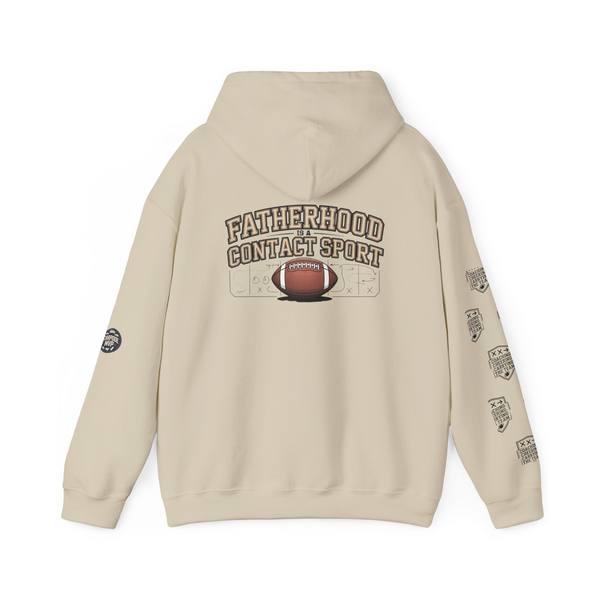 Bleacher Royalty Crown Insignia - Varsity Charm  -  Hooded Sweatshirt