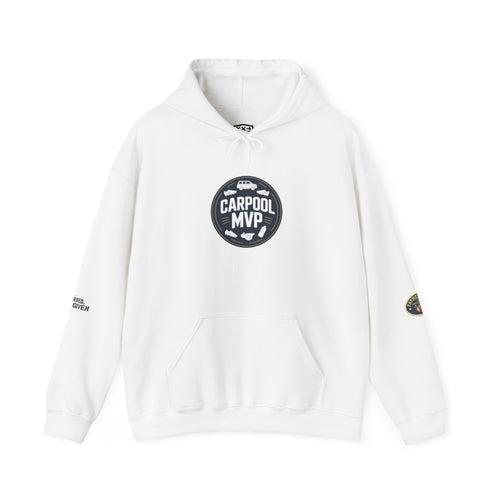 Carpool MVP Hoodie — Funny Carpool Mom/Dad Crewneck Sweatshirt
