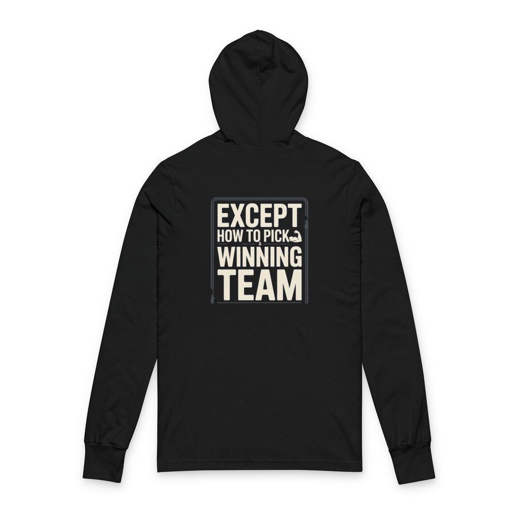 Unisex Hooded Tee - Funny Father-Son Rivalry Design