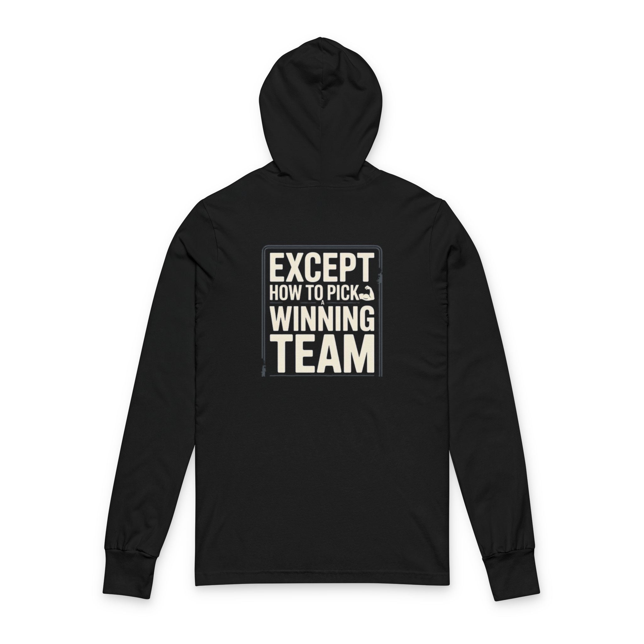 Unisex Hooded Tee - Funny Father-Son Rivalry Design