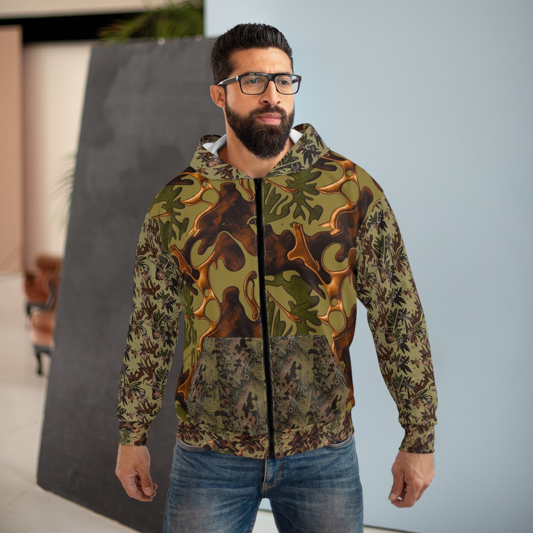 Hunting Camouflage Dad Hoodie