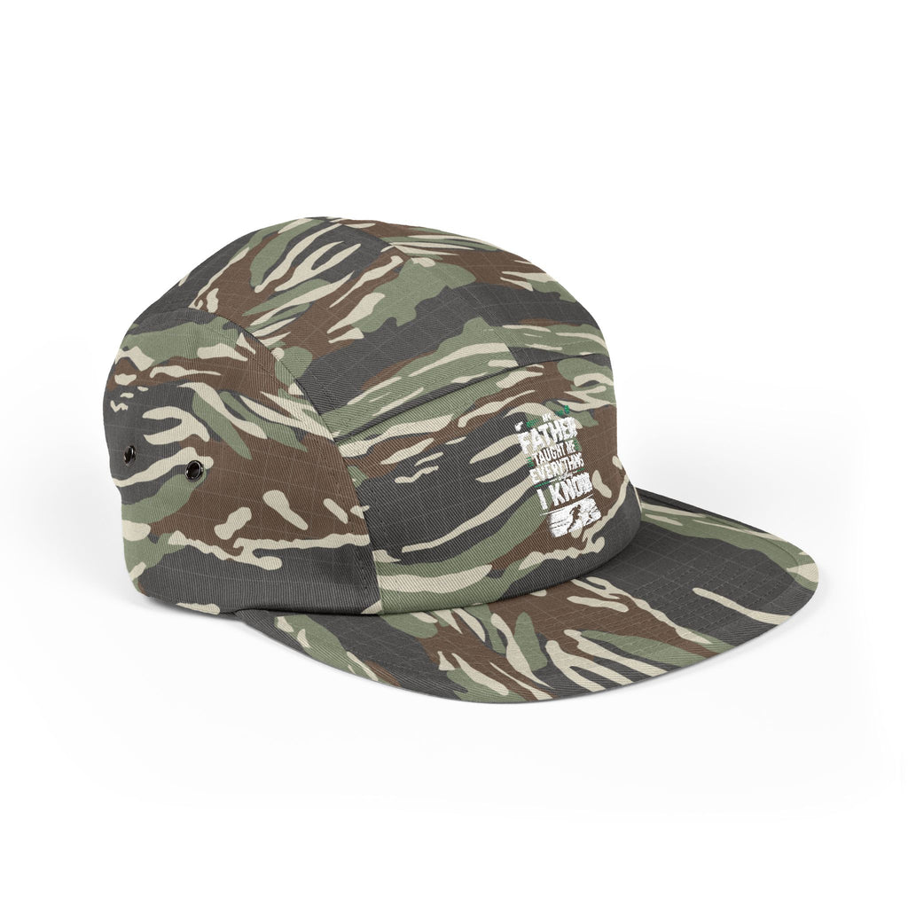 Embroidered 5 Panel Cap - Dad Rivalry Design