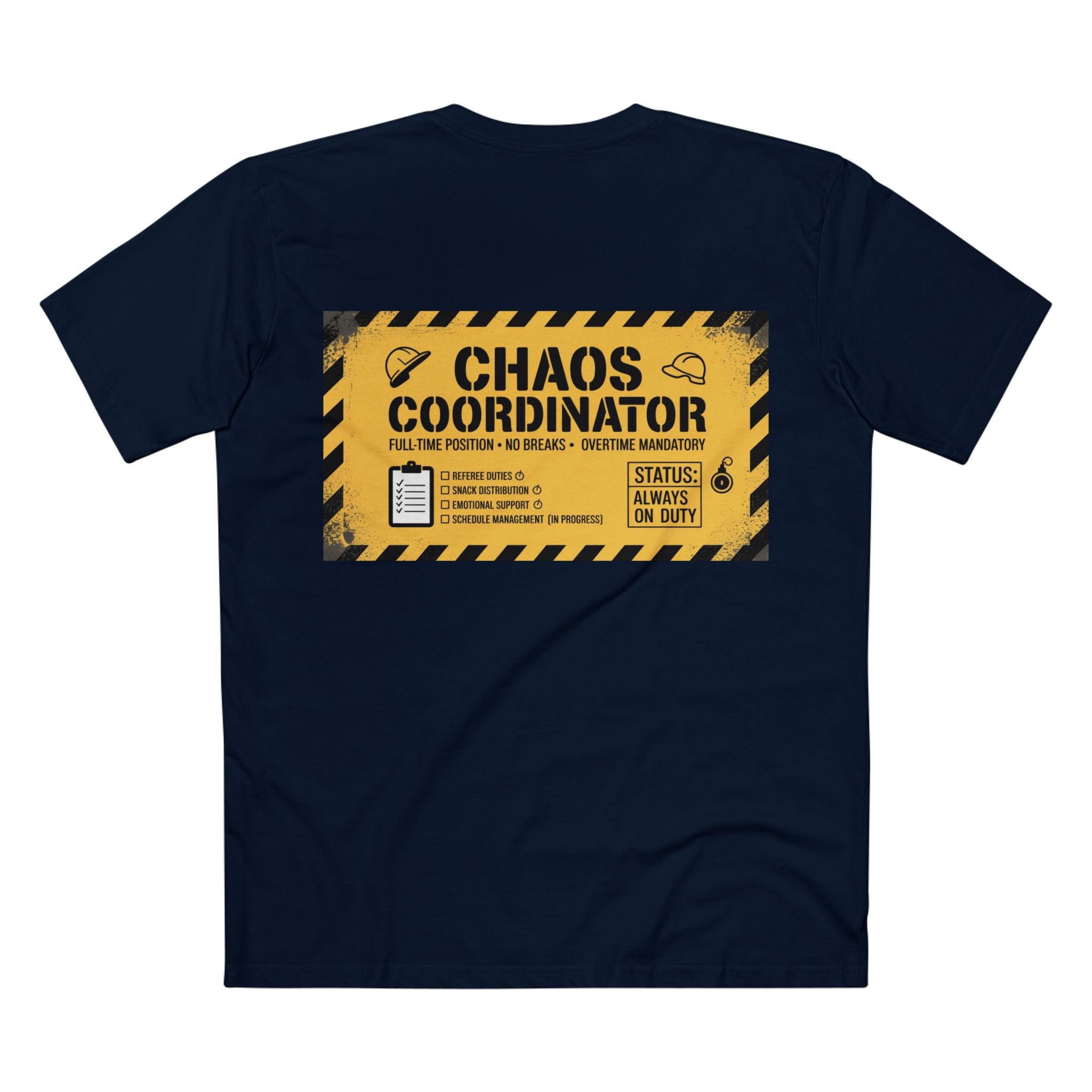 Official Dad Timeout Authorization Tee — "Issued to: Legendary Dad"