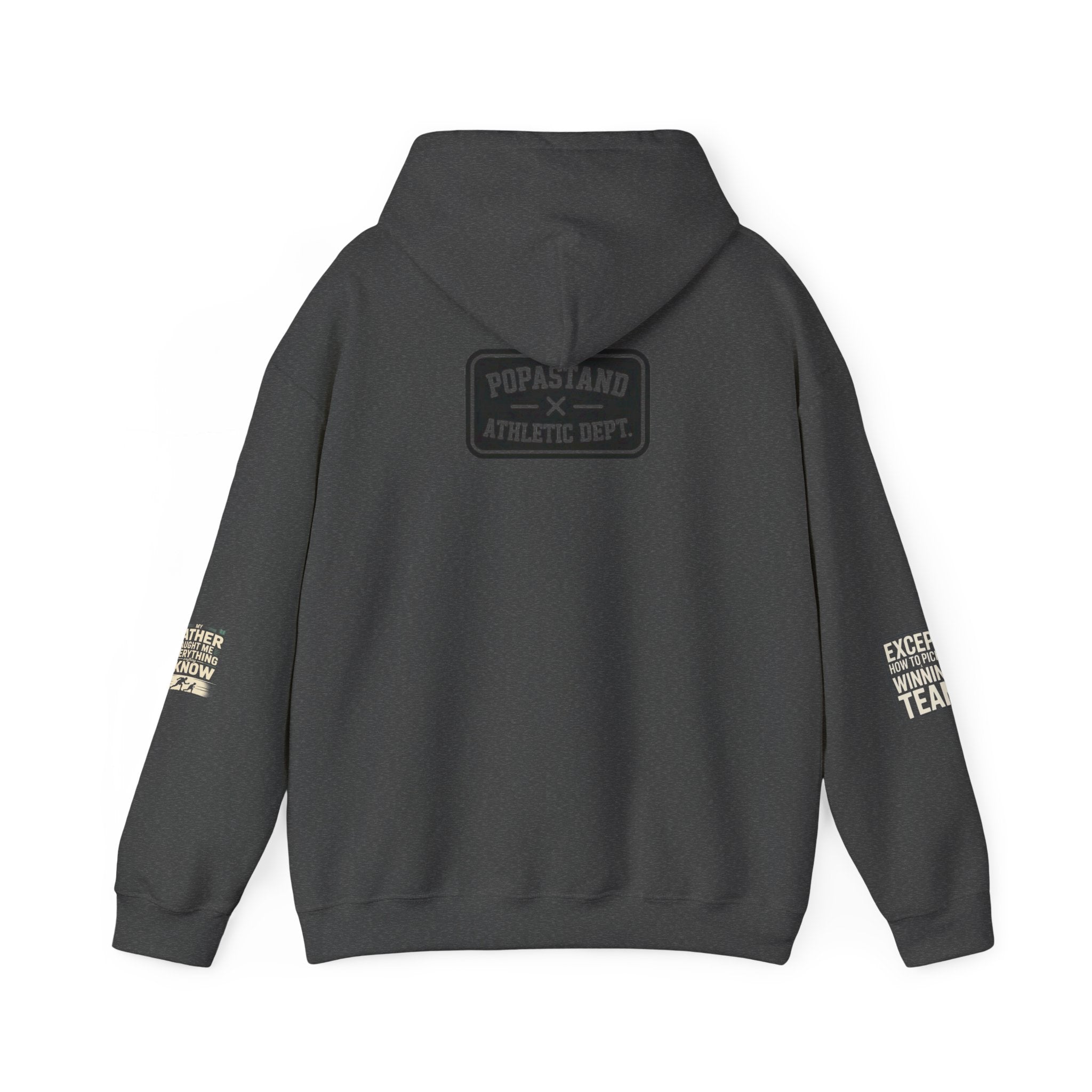 Vintage 1970s College Football Hoodie - Fatherhood is a Contact Sport