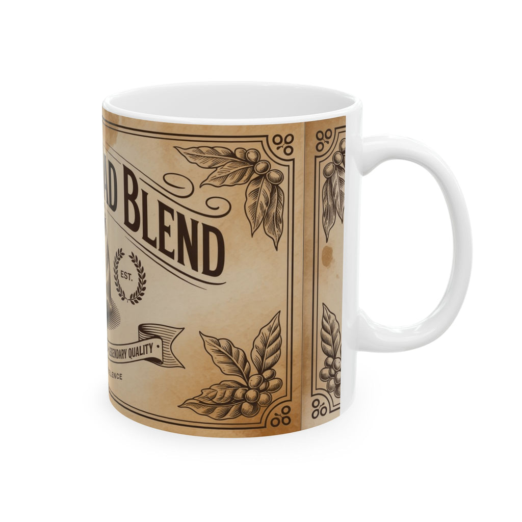 Premium Dad Blend Ceramic Mug, (11oz, 15oz)