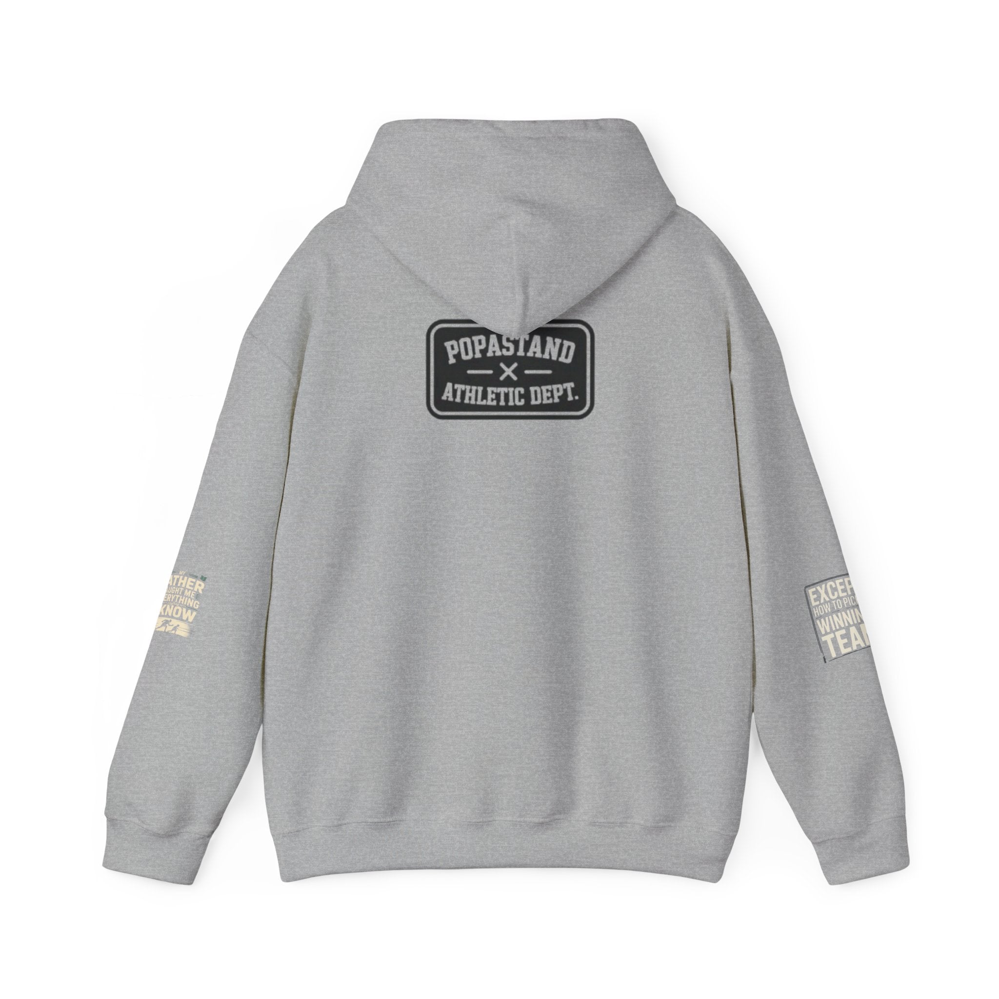 Vintage 1970s College Football Hoodie - Fatherhood is a Contact Sport