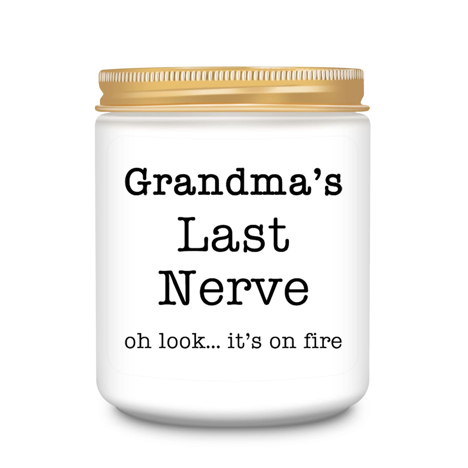 Homsolver Dad Gifts from Daughter Son, Gift for Dad Who Wants Nothing, Birthday Fathers Day Christmas for Stepdad Adoptive Father, Dad's Last Nerve Sandalwood Scented Candle