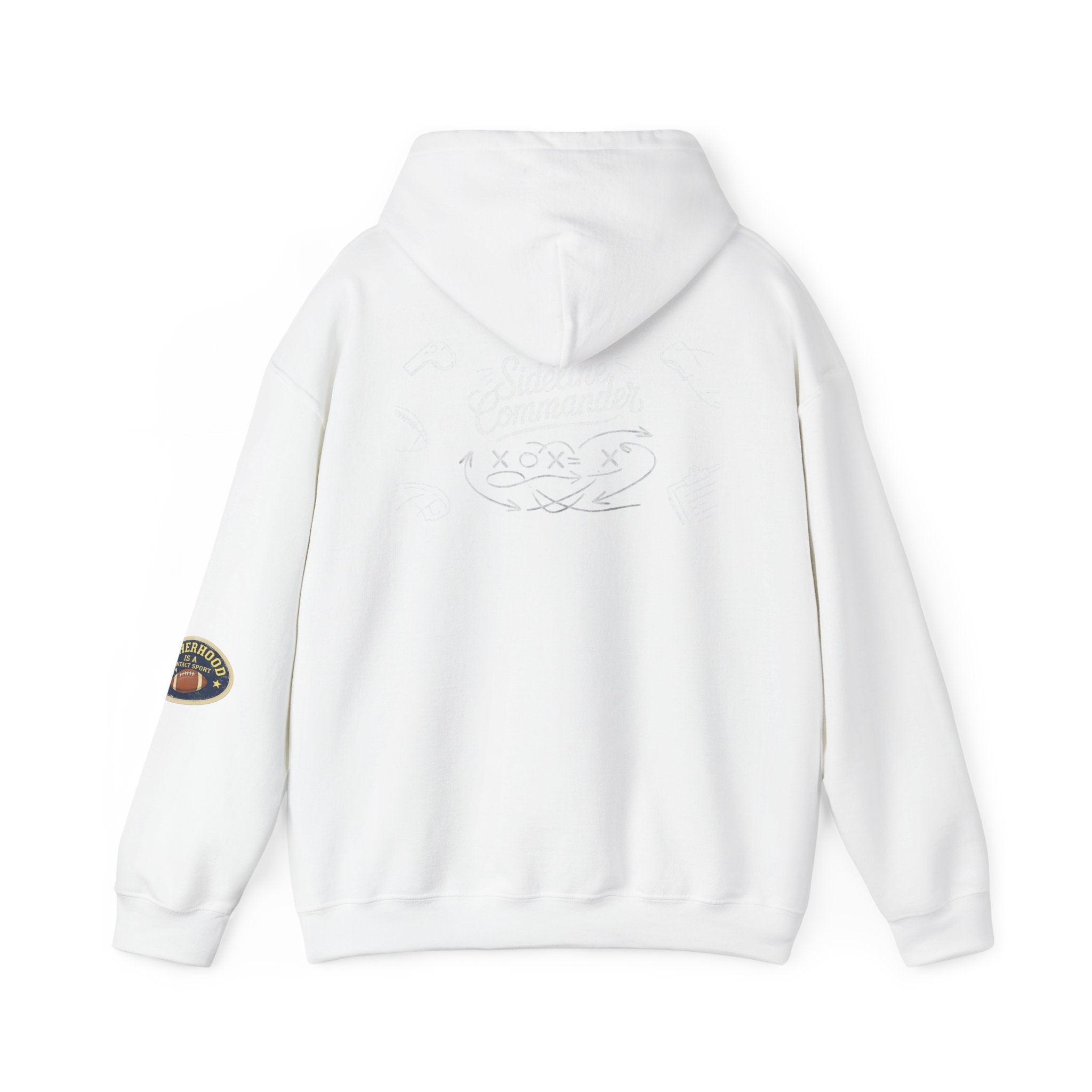 Sideline Commander Sports Parent Playbook  Hoodie — Athletic Team Spirit Sweatshirt