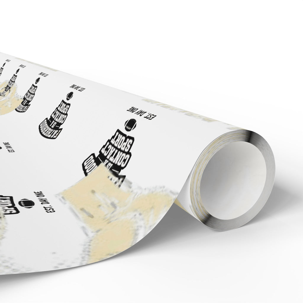 Gift Wrap - Fatherhood Contact Sport Design