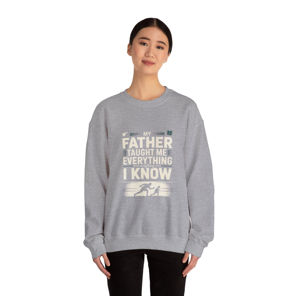 Crewneck Sweatshirt Dad Son Team Rivalry Gift