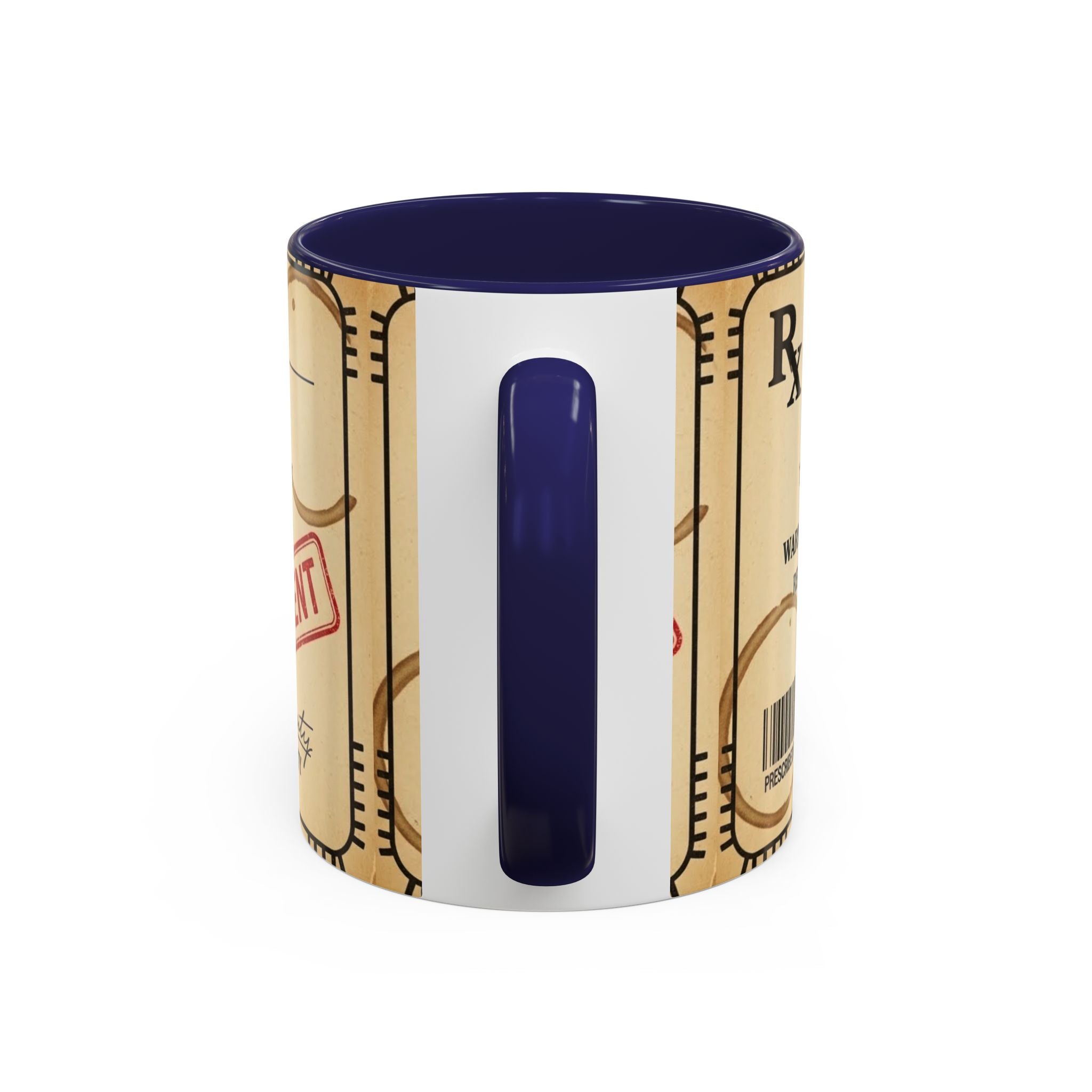 Prescription Coffee Mug — "MR. EXHAUSTED DAD" Liquid Motivation Rx (11/15oz)