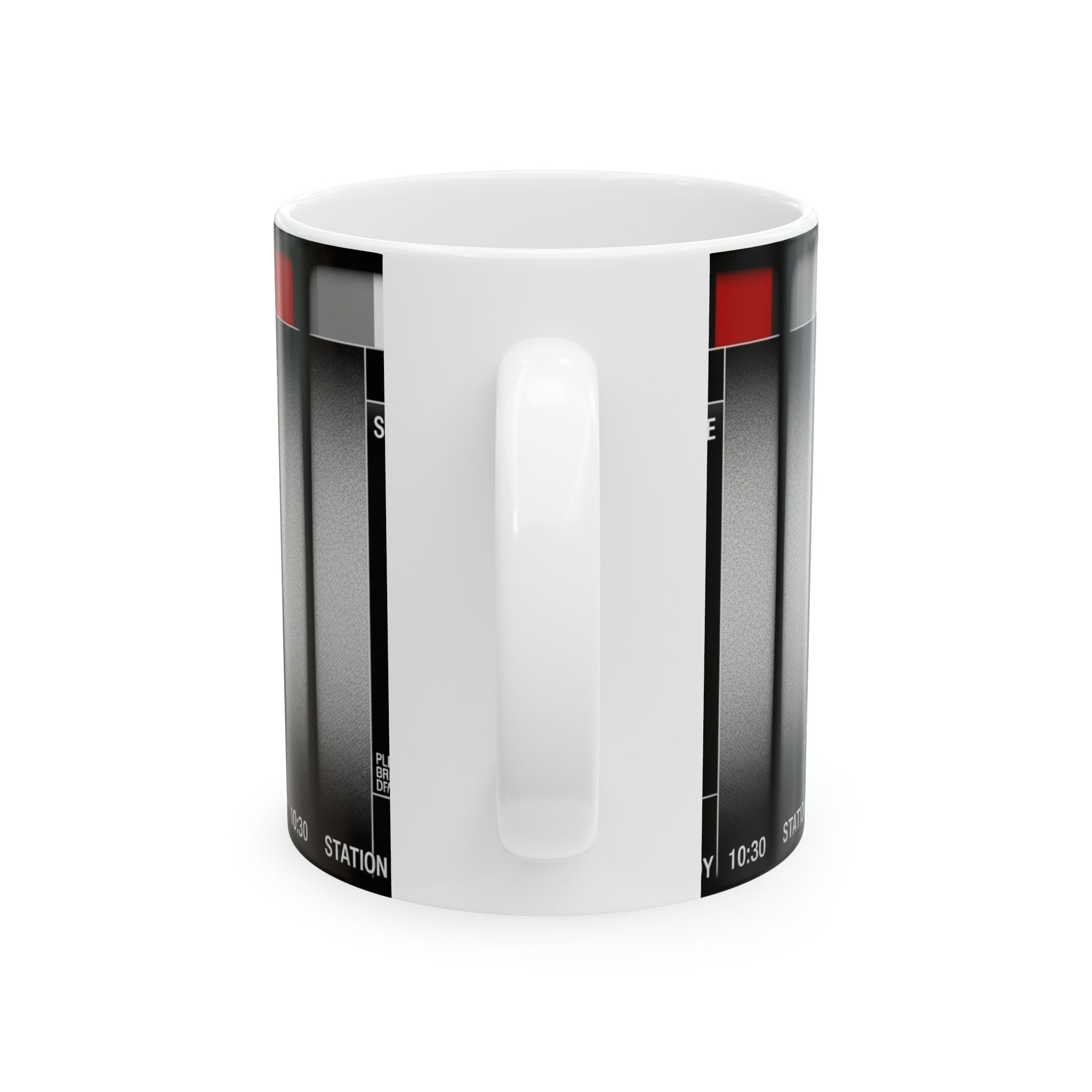 Emergency Dad Alert System Ceramic Mug — "This Is Not A Drill — Caffeine Levels Critically Low"