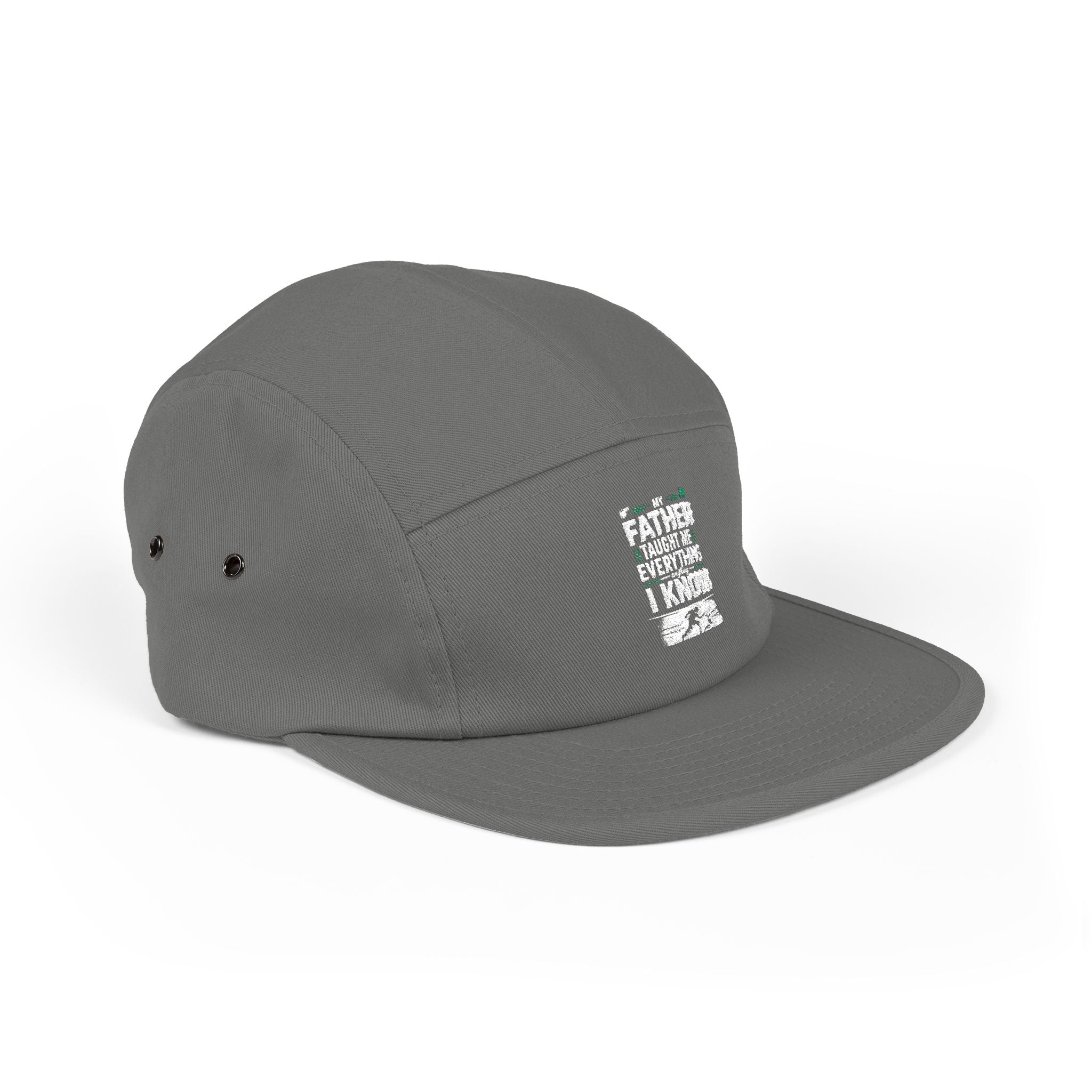 Embroidered 5 Panel Cap - Dad Rivalry Design