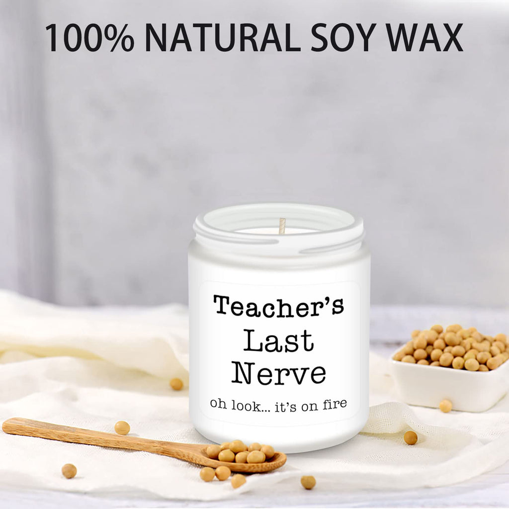 Homsolver Dad Gifts from Daughter Son, Gift for Dad Who Wants Nothing, Birthday Fathers Day Christmas for Stepdad Adoptive Father, Dad's Last Nerve Sandalwood Scented Candle