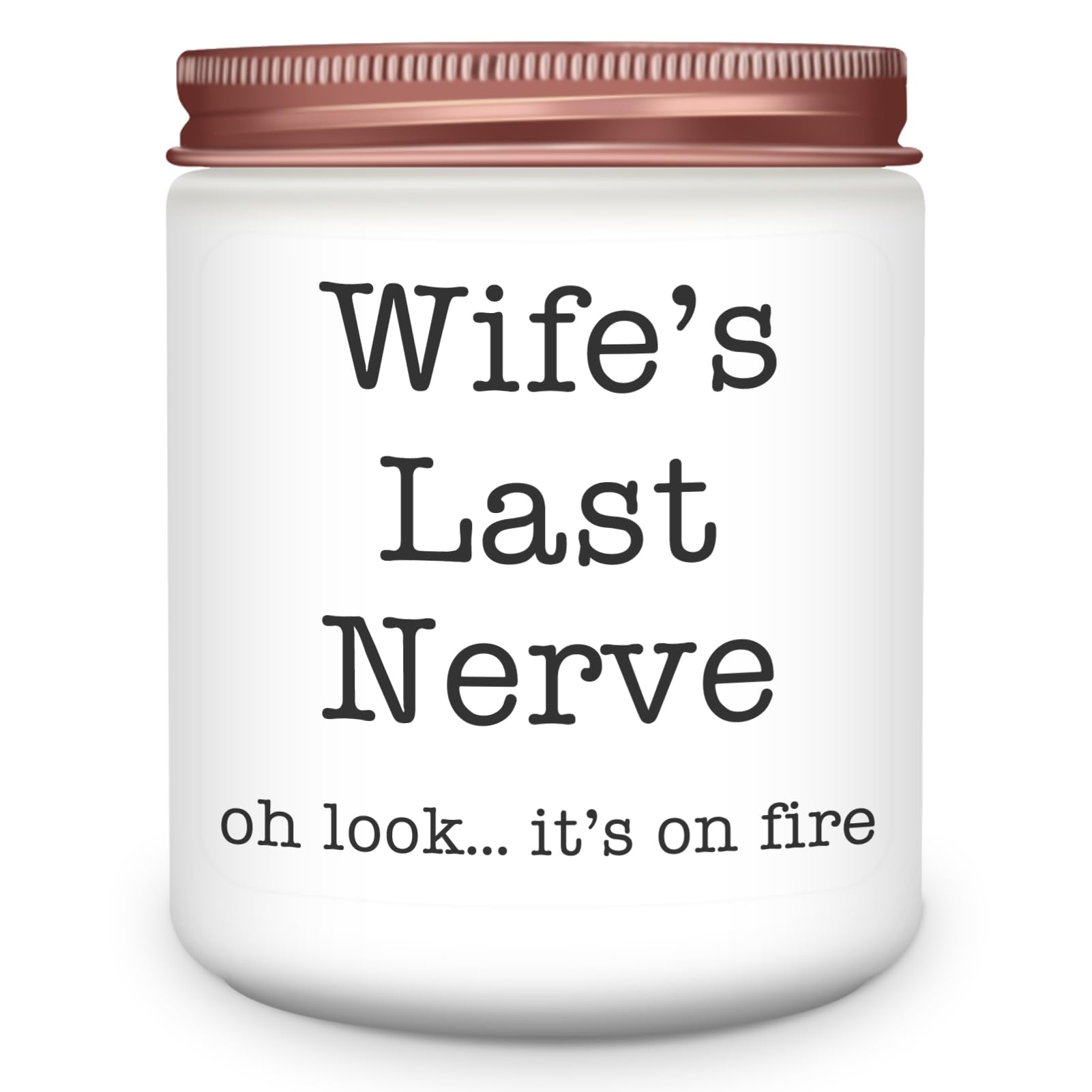 Homsolver Dad Gifts from Daughter Son, Gift for Dad Who Wants Nothing, Birthday Fathers Day Christmas for Stepdad Adoptive Father, Dad's Last Nerve Sandalwood Scented Candle