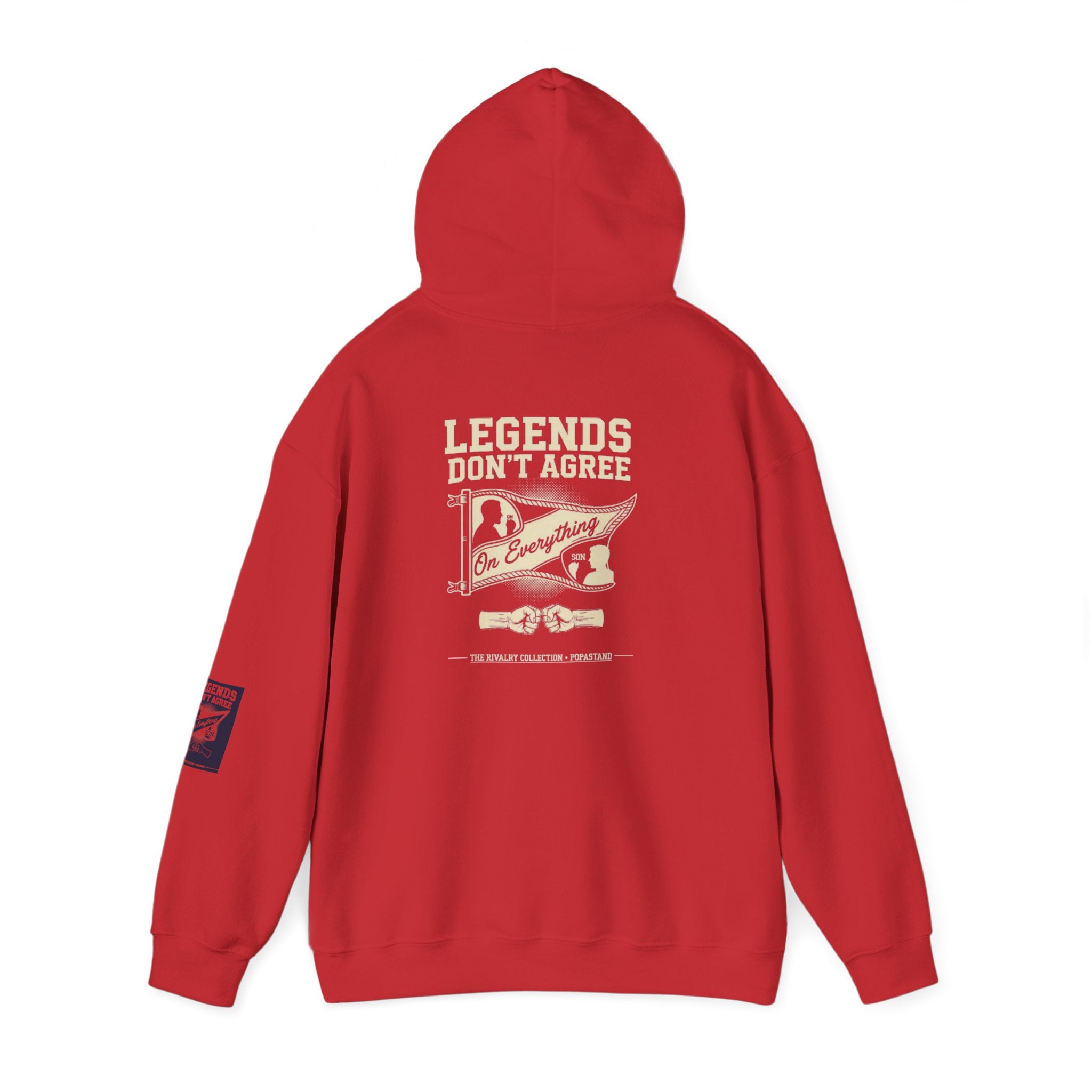 Rivalry Hooded Sweatshirt - Bloodline Rivalry Design