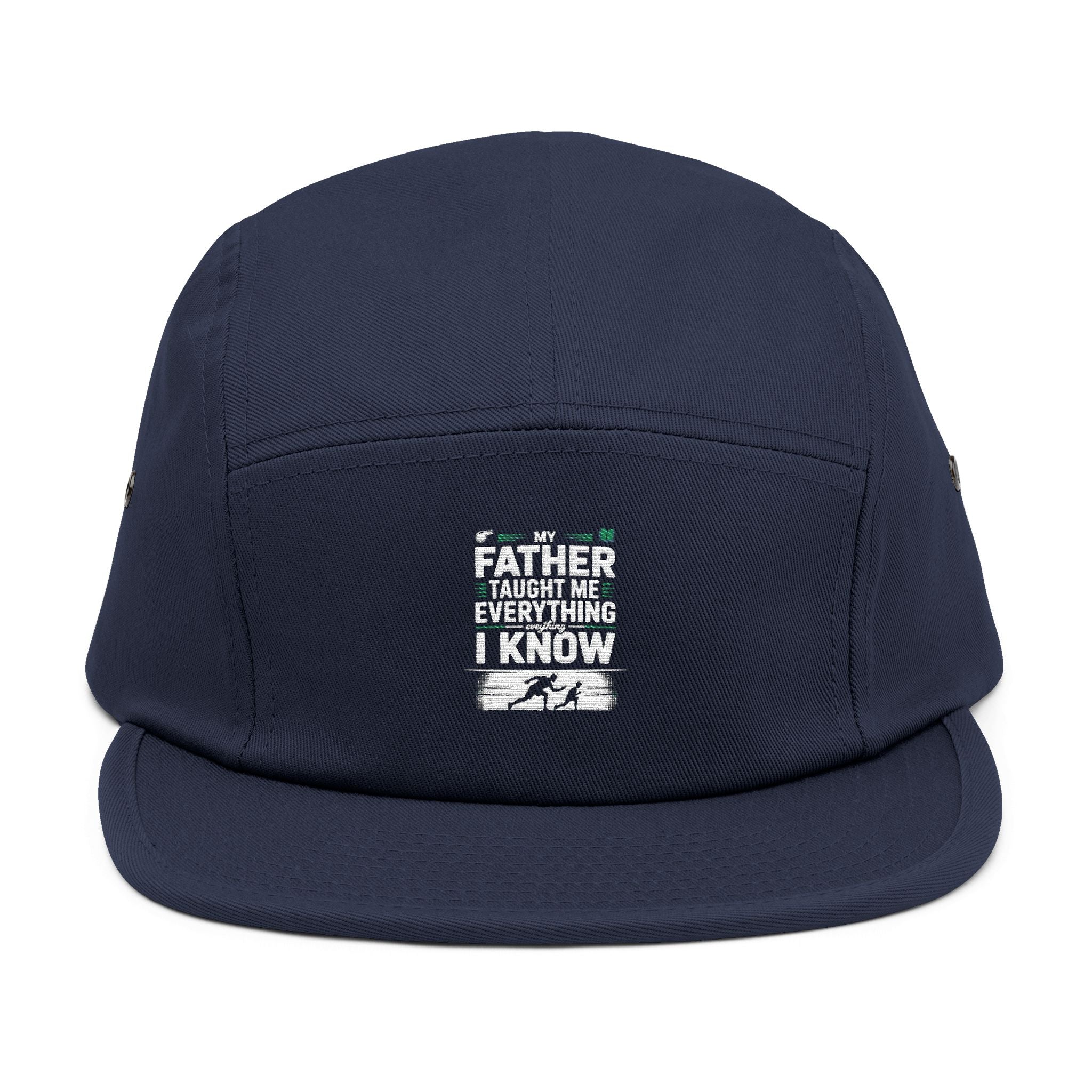 Embroidered 5 Panel Cap - Dad Rivalry Design