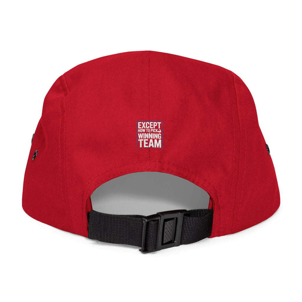 Embroidered 5 Panel Cap - Dad Rivalry Design