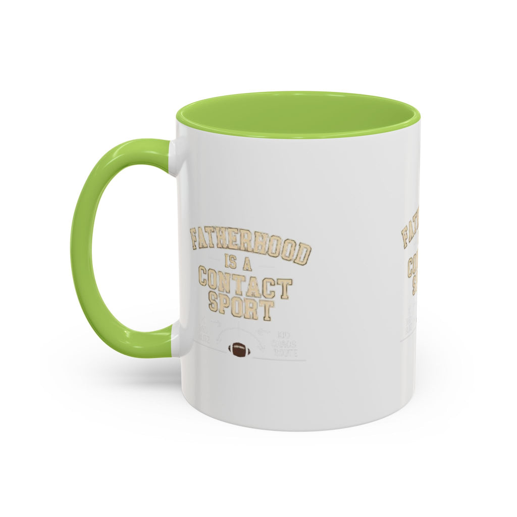Mug Fatherhoods is a Contact Sport Fathers Present Father Day