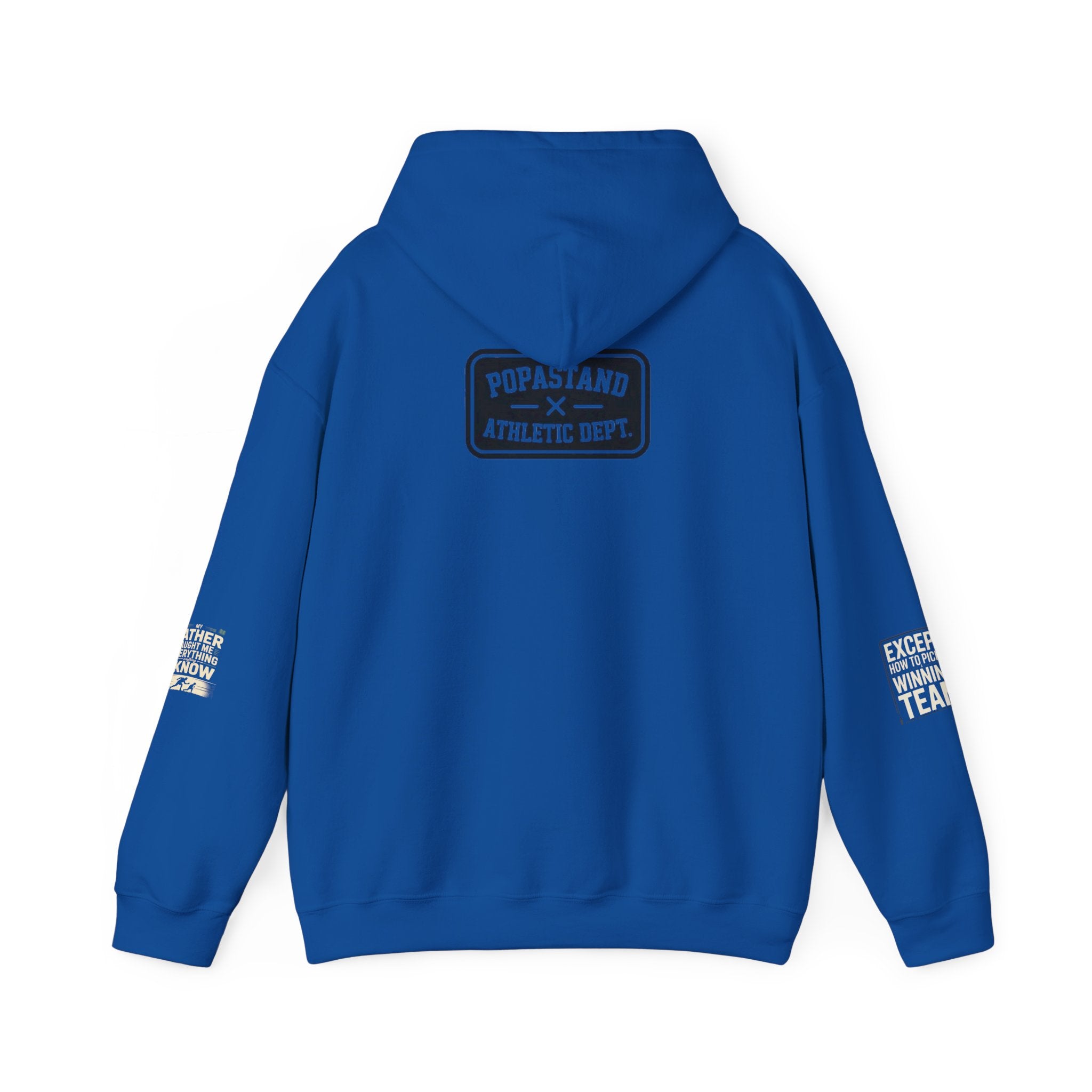 Vintage 1970s College Football Hoodie - Fatherhood is a Contact Sport