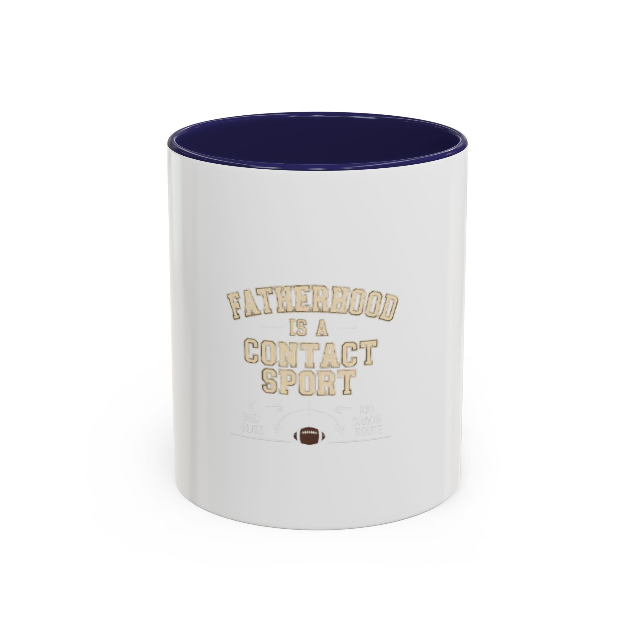Mug Fatherhoods is a Contact Sport Fathers Present Father Day