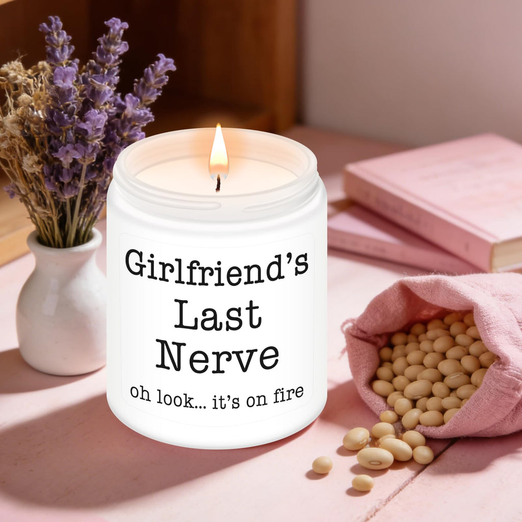 Homsolver Dad Gifts from Daughter Son, Gift for Dad Who Wants Nothing, Birthday Fathers Day Christmas for Stepdad Adoptive Father, Dad's Last Nerve Sandalwood Scented Candle