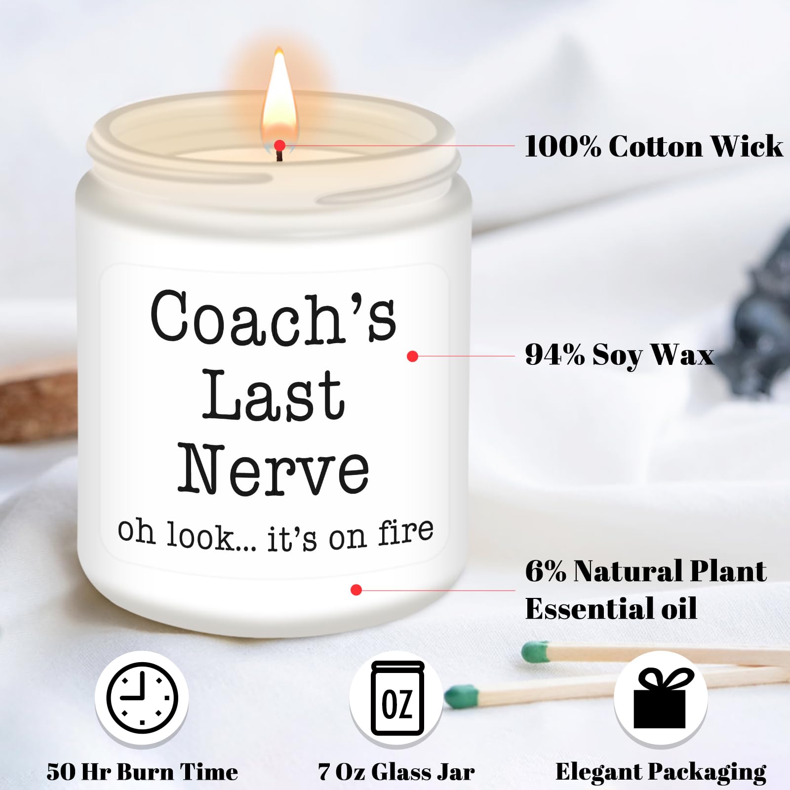 Homsolver Dad Gifts from Daughter Son, Gift for Dad Who Wants Nothing, Birthday Fathers Day Christmas for Stepdad Adoptive Father, Dad's Last Nerve Sandalwood Scented Candle