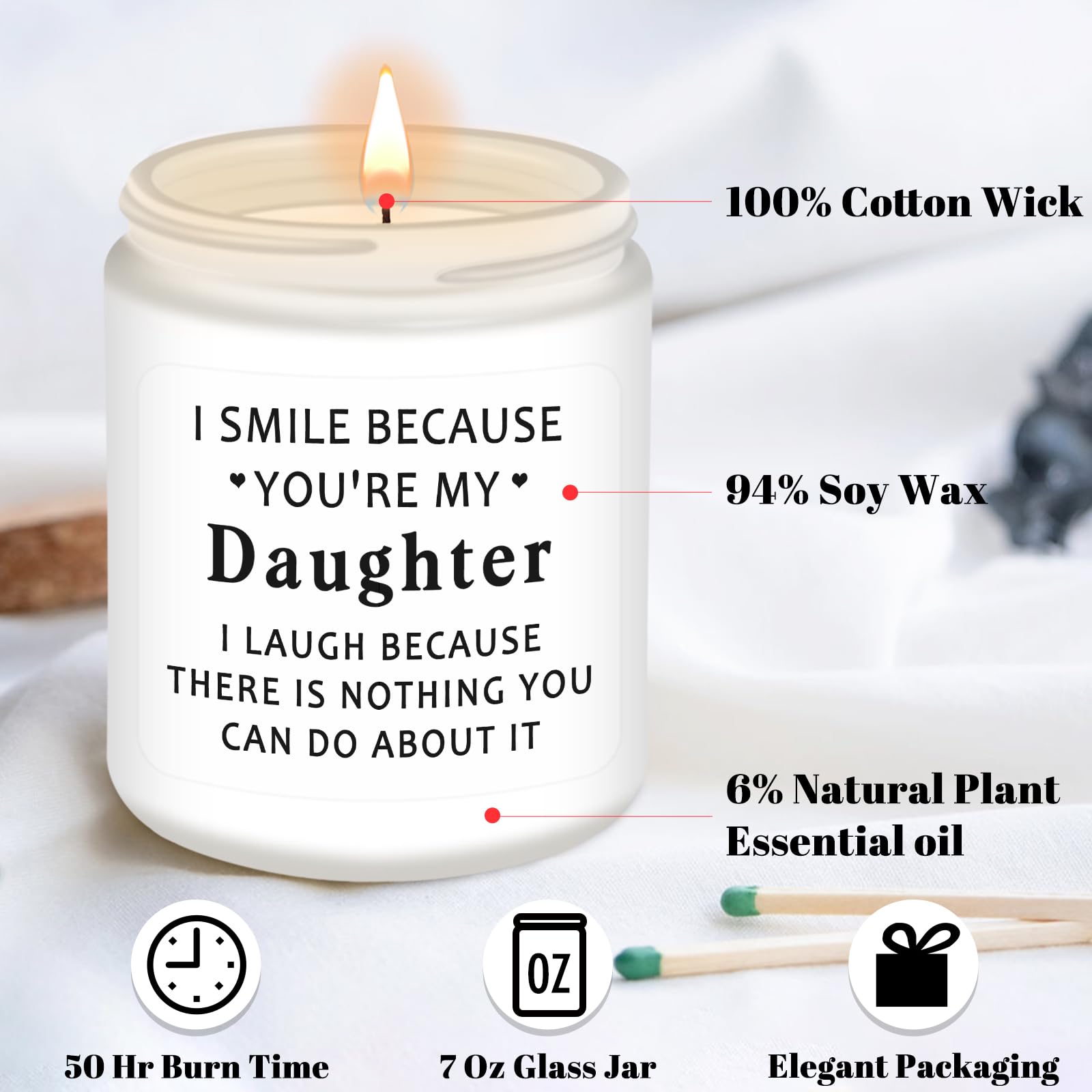 Homsolver Dad Gifts from Daughter Son, Gift for Dad Who Wants Nothing, Birthday Fathers Day Christmas for Stepdad Adoptive Father, Dad's Last Nerve Sandalwood Scented Candle