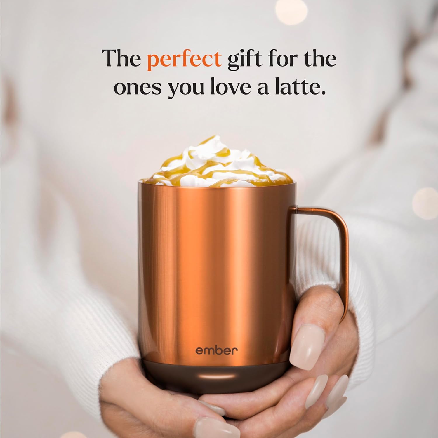 Ember Temperature Control Smart Mug 2, 14 Oz, App-Controlled Heated Coffee Mug with 80 Min Battery Life and Improved Design, Black