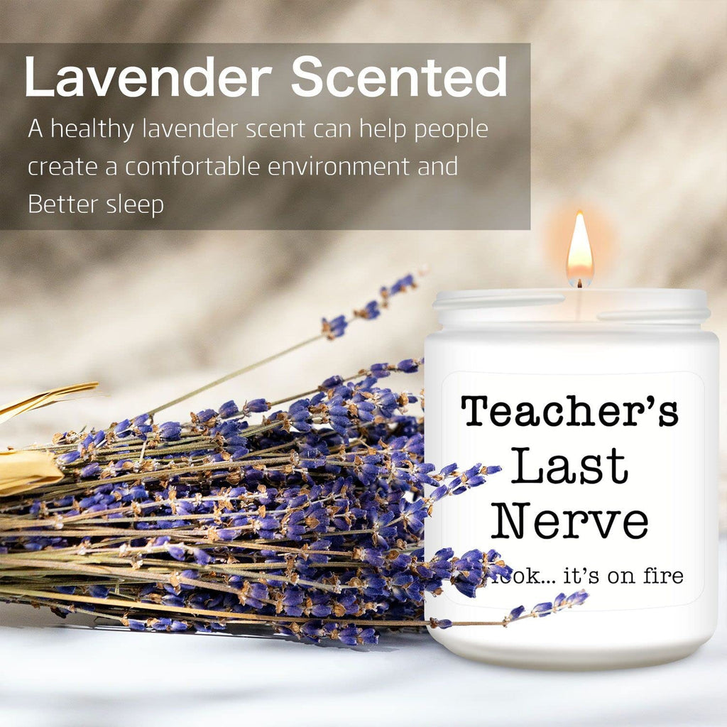 Homsolver Dad Gifts from Daughter Son, Gift for Dad Who Wants Nothing, Birthday Fathers Day Christmas for Stepdad Adoptive Father, Dad's Last Nerve Sandalwood Scented Candle