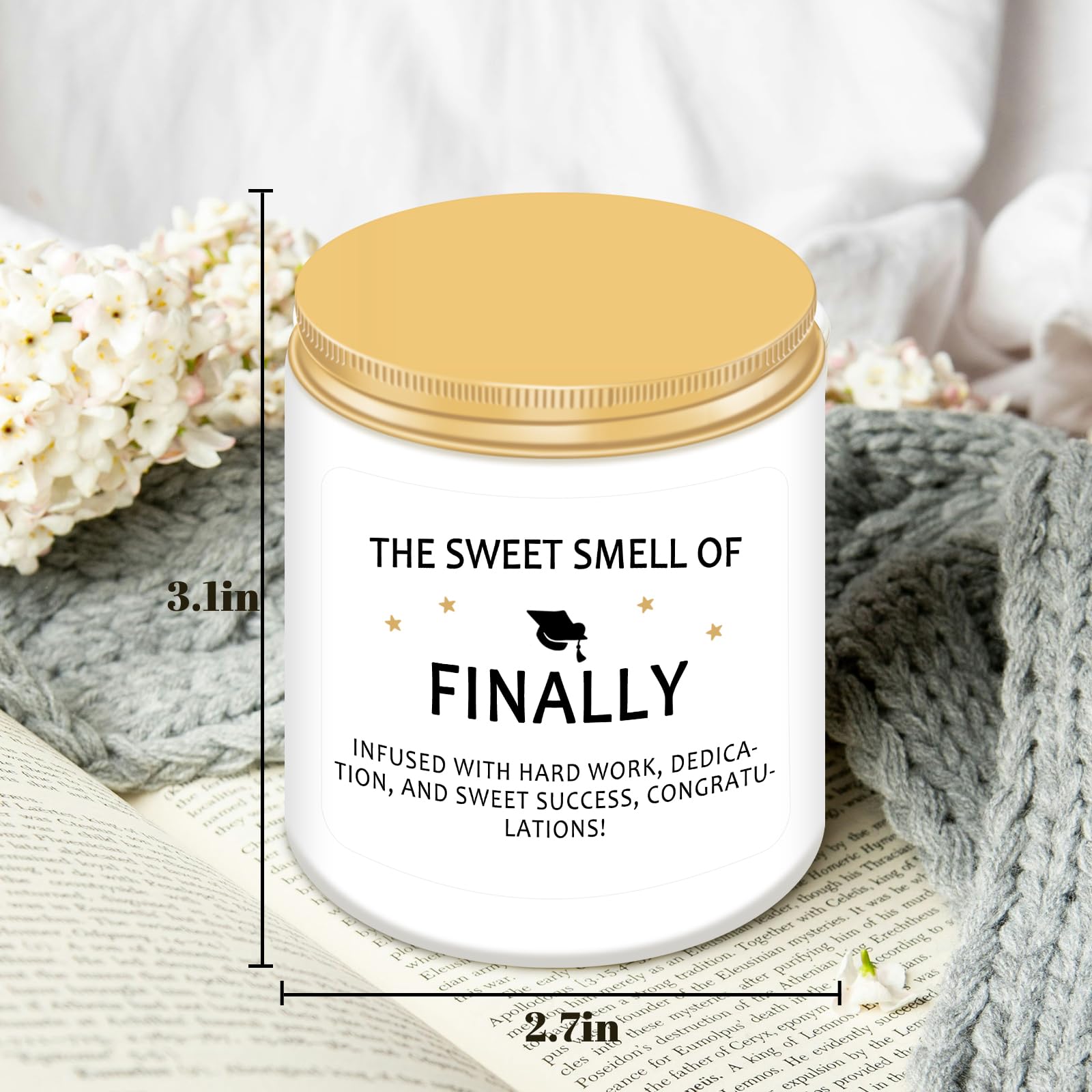 Homsolver Dad Gifts from Daughter Son, Gift for Dad Who Wants Nothing, Birthday Fathers Day Christmas for Stepdad Adoptive Father, Dad's Last Nerve Sandalwood Scented Candle