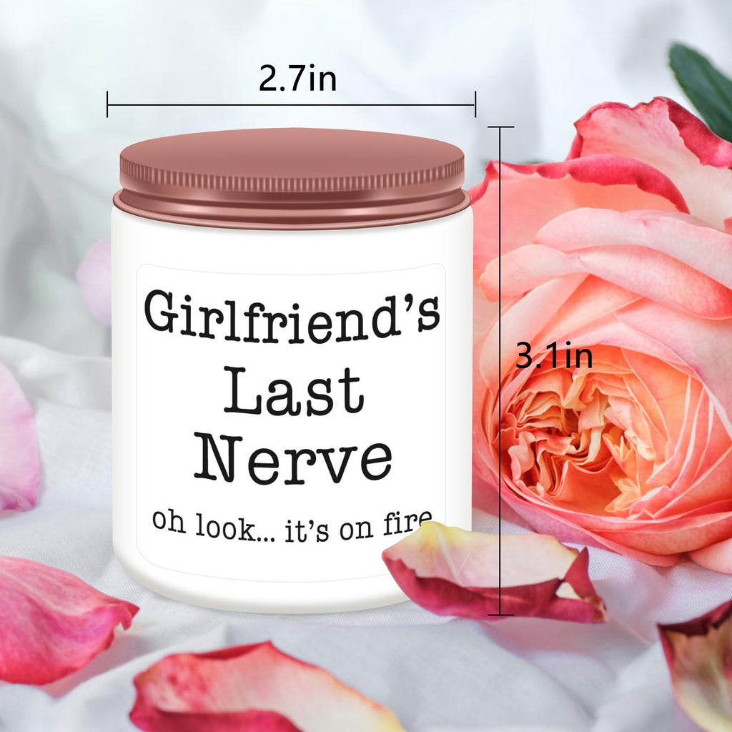 Homsolver Dad Gifts from Daughter Son, Gift for Dad Who Wants Nothing, Birthday Fathers Day Christmas for Stepdad Adoptive Father, Dad's Last Nerve Sandalwood Scented Candle