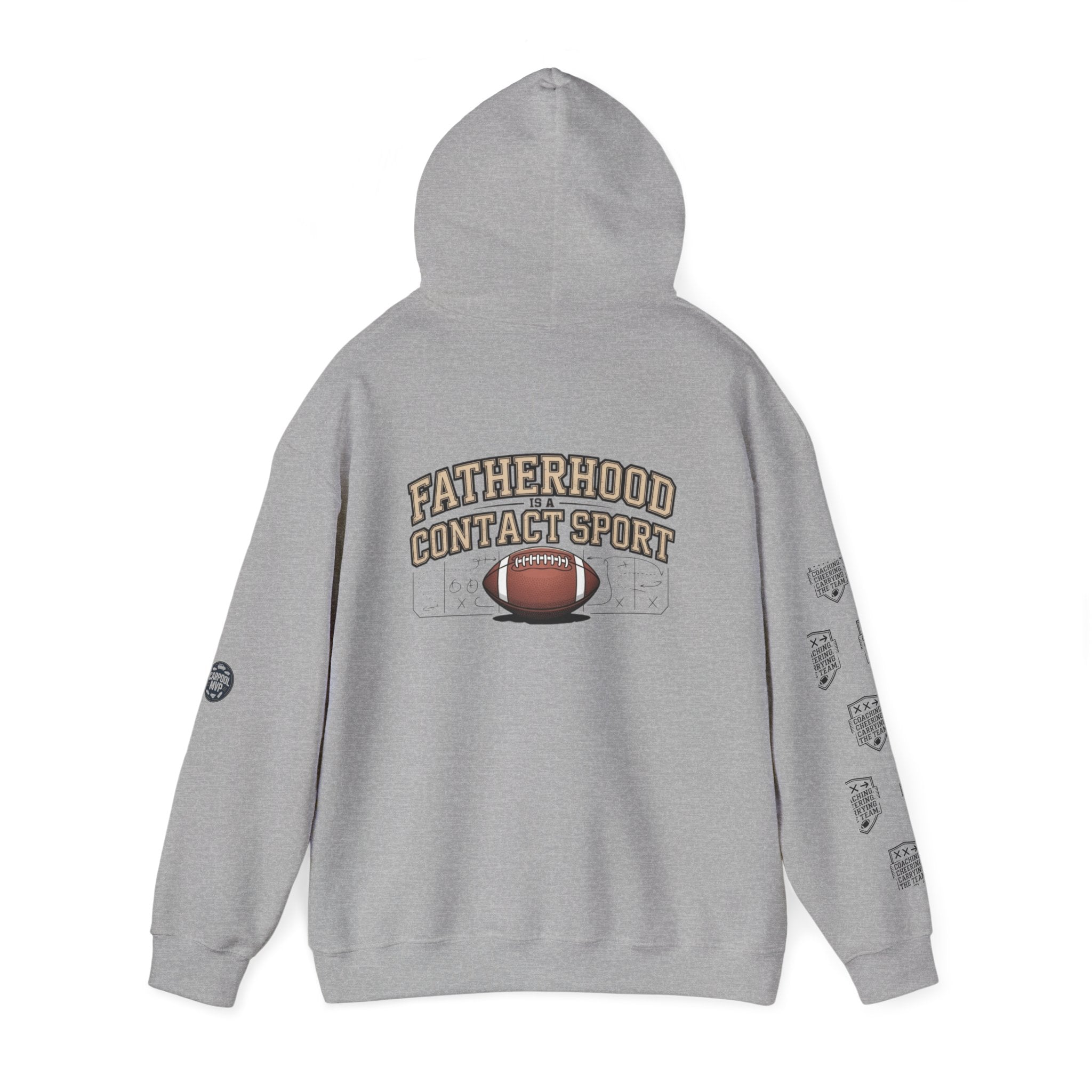 Bleacher Royalty Crown Insignia - Varsity Charm  -  Hooded Sweatshirt