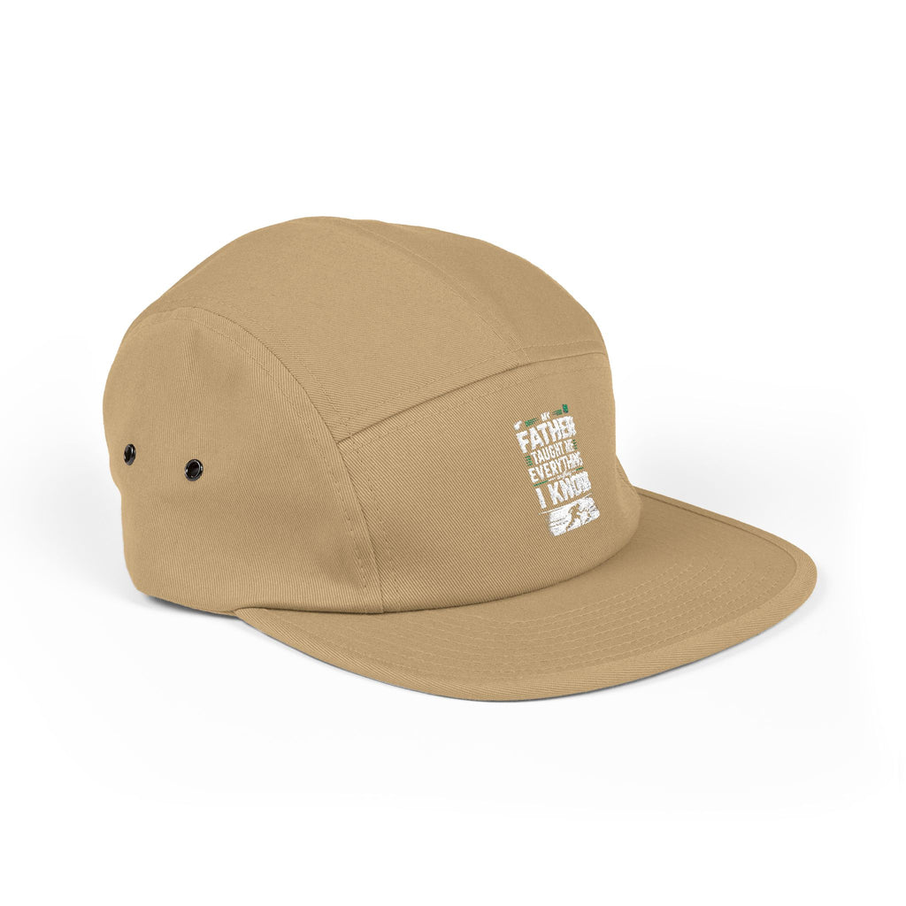 Embroidered 5 Panel Cap - Dad Rivalry Design