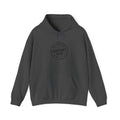 All-Weather Support Crew Badge Hoodie — Rugged Outdoor Weather Stamp