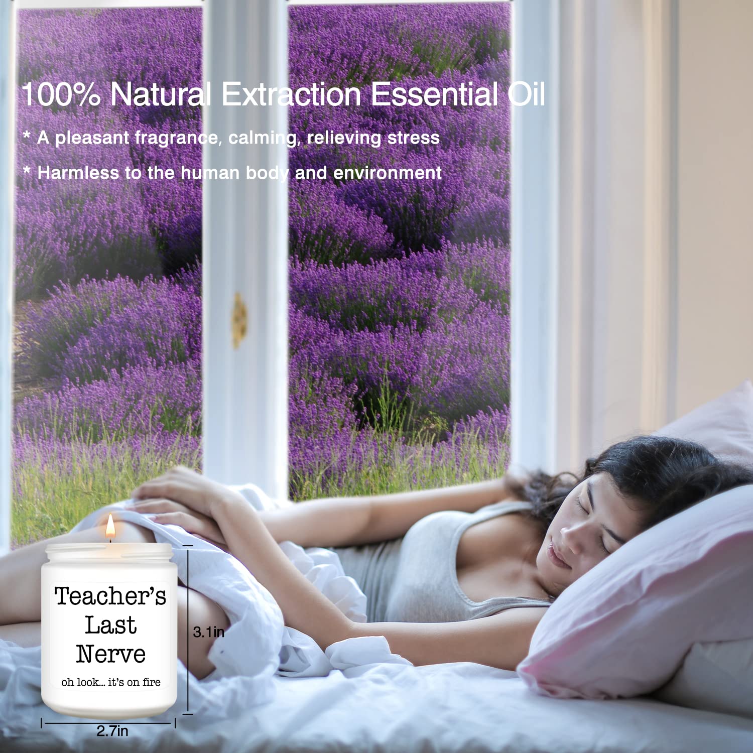 Homsolver Dad Gifts from Daughter Son, Gift for Dad Who Wants Nothing, Birthday Fathers Day Christmas for Stepdad Adoptive Father, Dad's Last Nerve Sandalwood Scented Candle