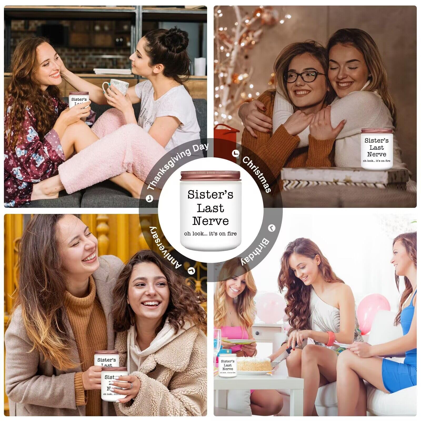Homsolver Dad Gifts from Daughter Son, Gift for Dad Who Wants Nothing, Birthday Fathers Day Christmas for Stepdad Adoptive Father, Dad's Last Nerve Sandalwood Scented Candle