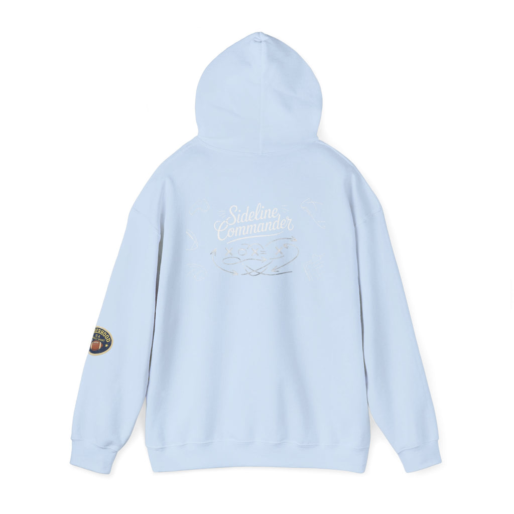 Sideline Commander Sports Parent Playbook  Hoodie — Athletic Team Spirit Sweatshirt