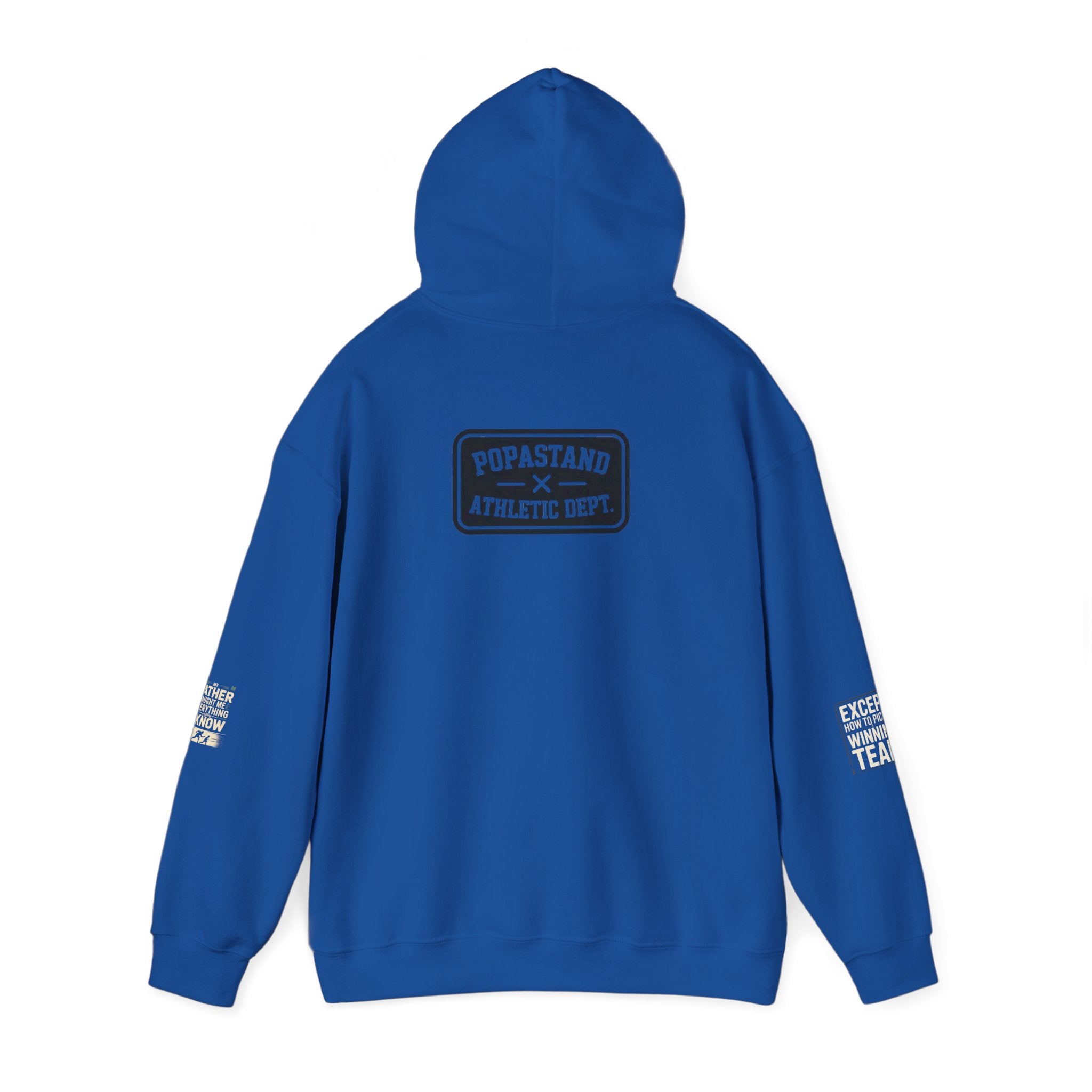 Vintage 1970s College Football Hoodie - Fatherhood is a Contact Sport