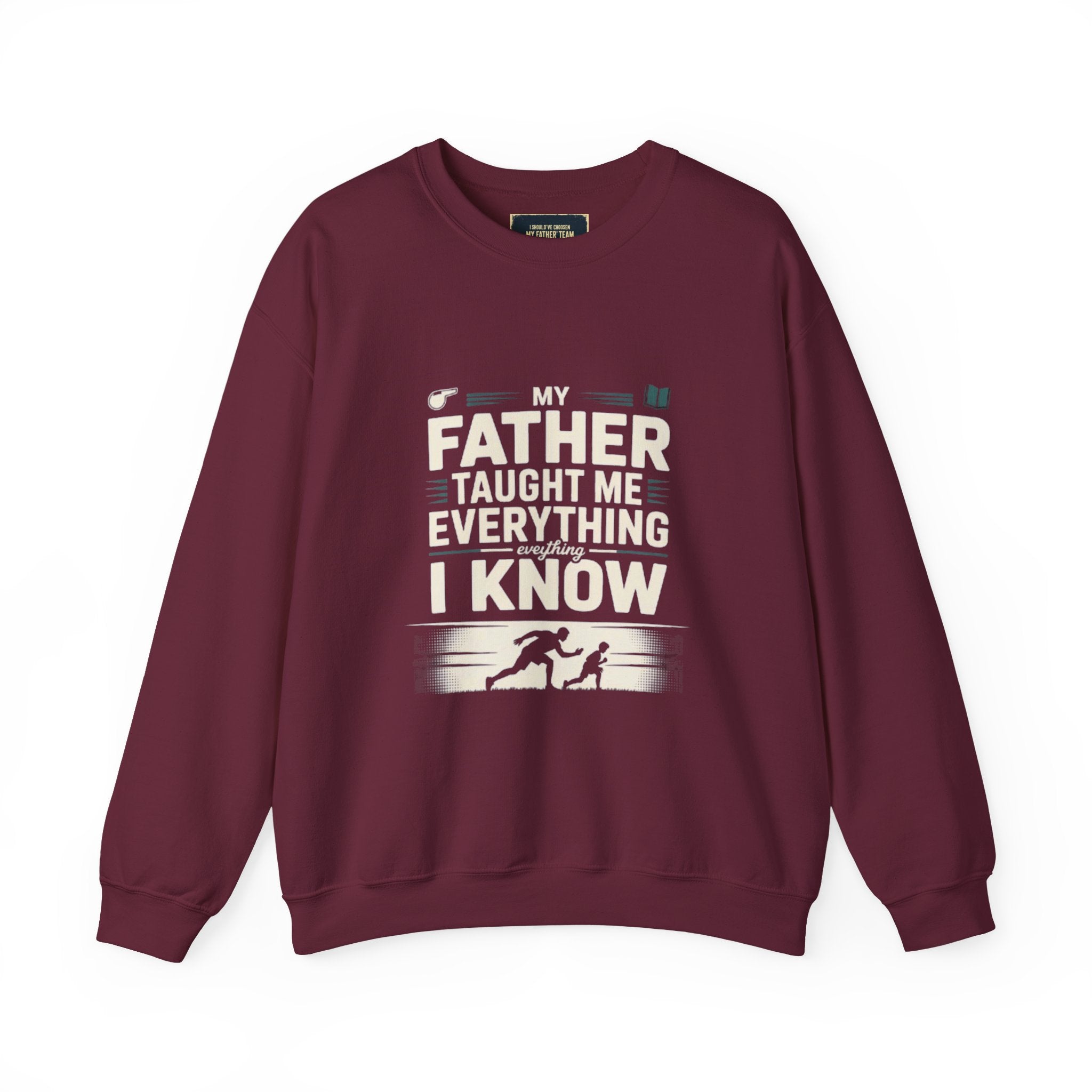 Crewneck Sweatshirt Dad Son Team Rivalry Gift