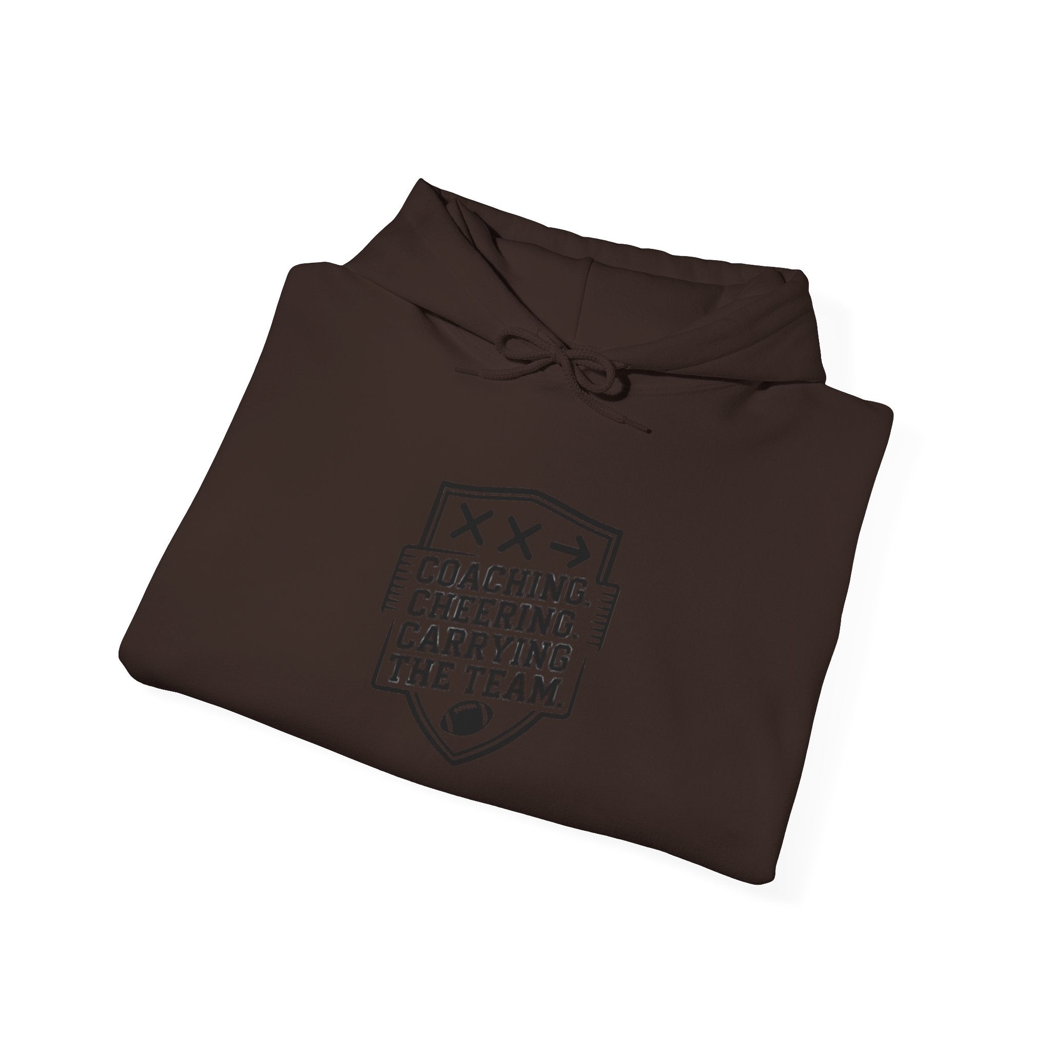 Sideline Commander Sports Parent Playbook  Hoodie — Athletic Team Spirit Sweatshirt