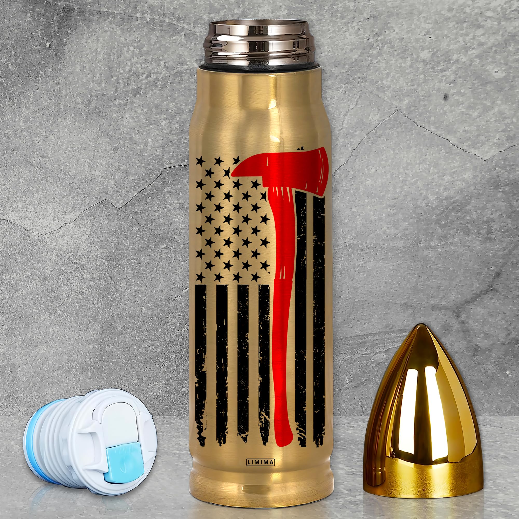 Gifts for Dad – Christmas, Xmas, Birthday Gift, Best Dad Ever Gift for Fathers Day, 17oz American Flag Tumbler, Thoughtful Present from Daughter, Son, for Husband from Wife
