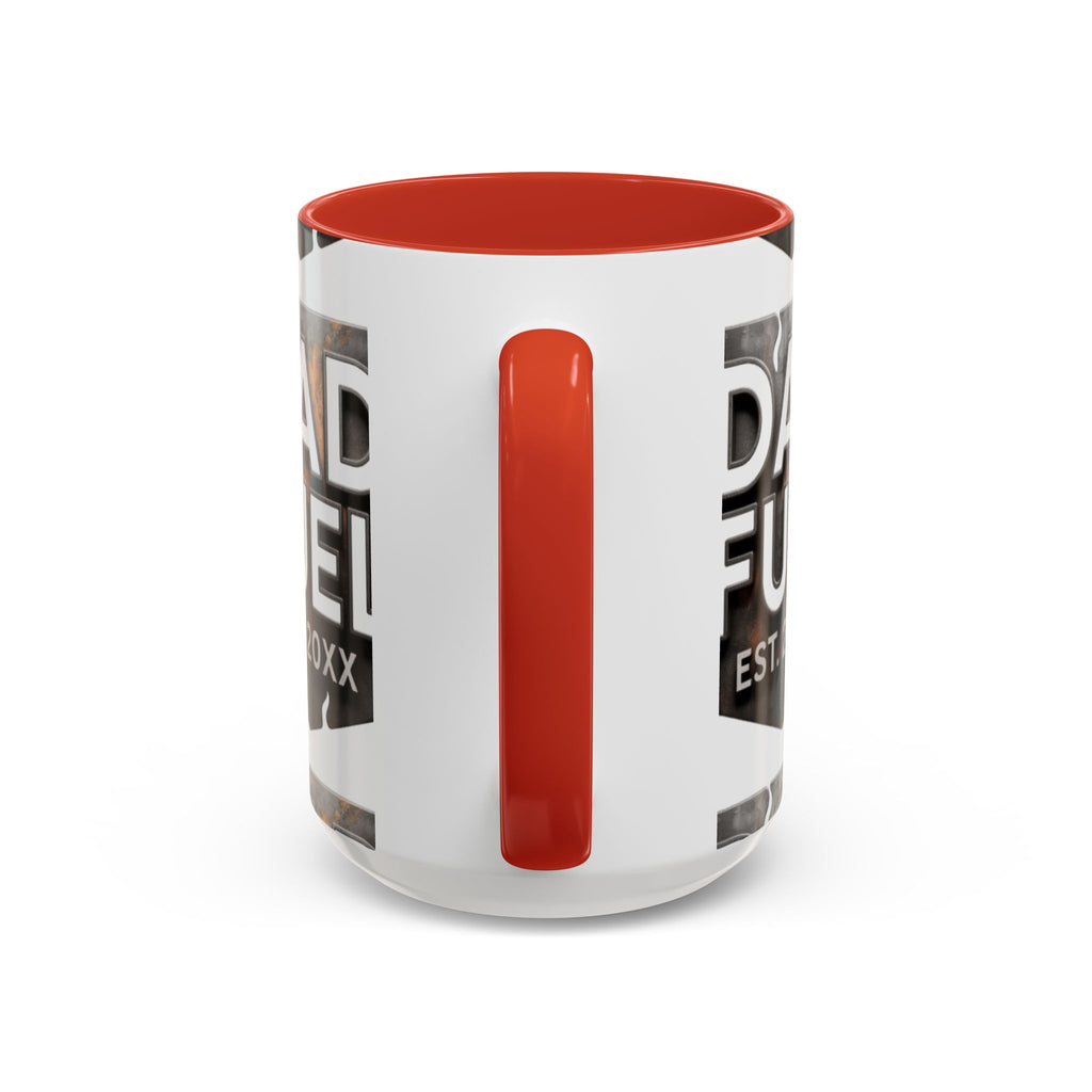 Dad Fuel™ Coffee Mug — "Dad Fuel™" Accent Mug for Morning Restarts (11/15 oz)